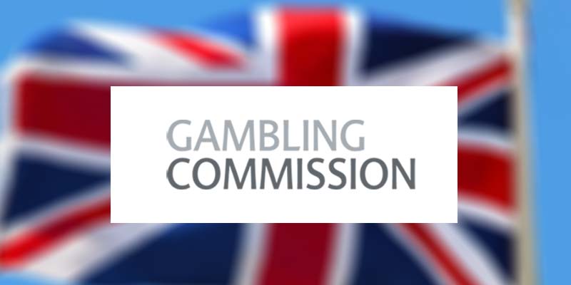 The logo of the UK's Gambling Commission