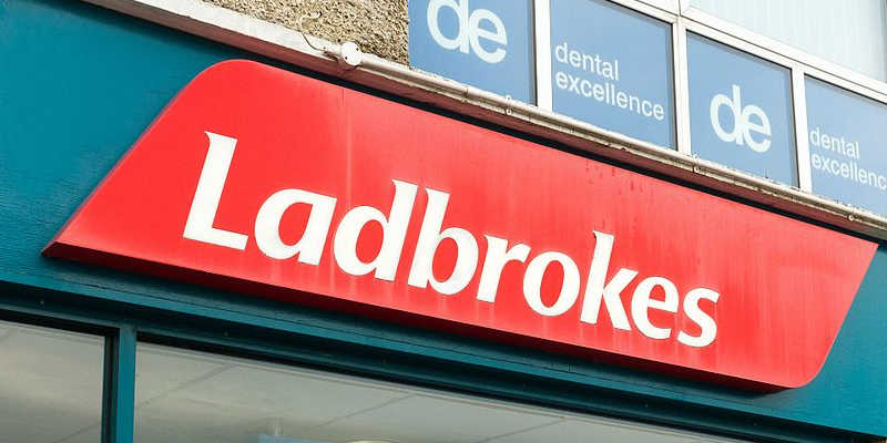 One of Ladbrokes' betting shopes.